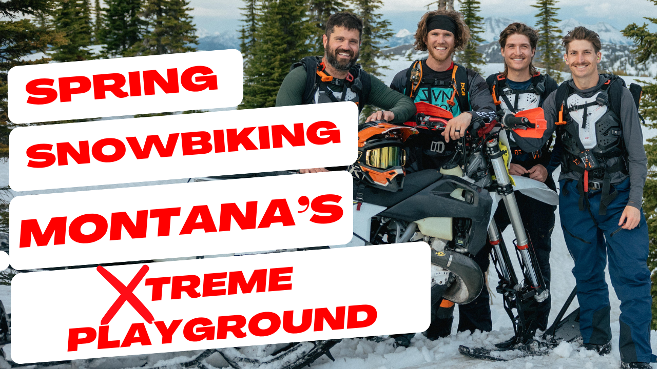 Spring Snowbiking in Montana: Leave the Cold behind! Sun, Snow & Adventure Await...