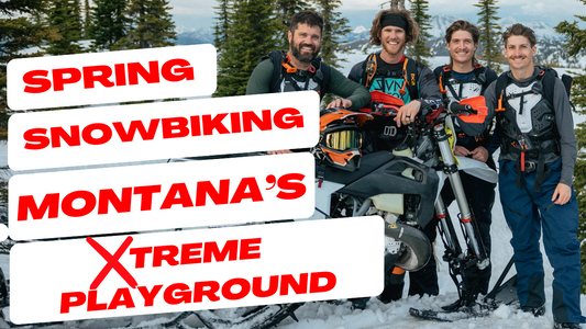 Explore Montana’s Spring Snowbiking Trails
