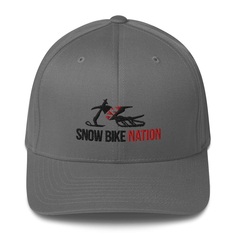 SnowBike Nation Premium Flexfit Hat