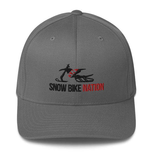 SnowBike Nation Premium Flexfit Hat